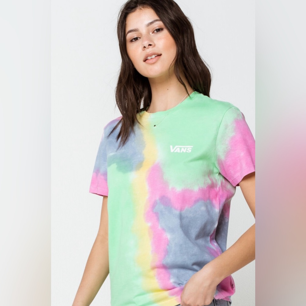 🖤VANS Tie-Dyed T-Shirt, Size XS